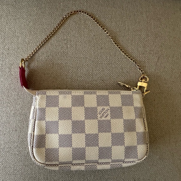 100% Authentic LOUIS VUITTON Damier Azur 2021 Christmas Animation Hollywood Mini - Picture 4 of 12